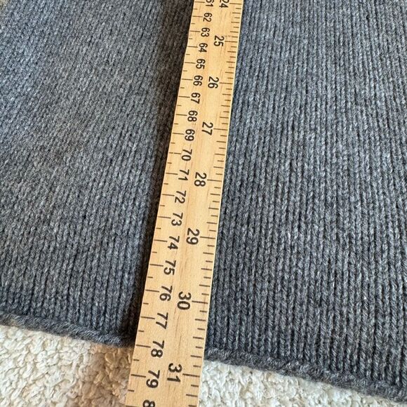 AG Adriano Goldschmied sweater Womens Sz S  amity funnel Neck Gray Wool cashmere - Picture 10 of 12